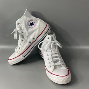 Converse M7650: Chuck Taylor All Star Hi Top Optical White Uni Medium Sneakers